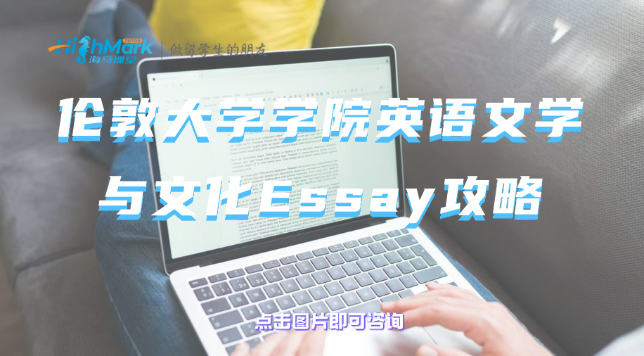 伦敦大学学院英语文学与文化Essay攻略