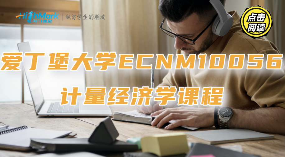 爱丁堡大学ECNM10056计量经济学课程知识不遗漏的学习诀窍