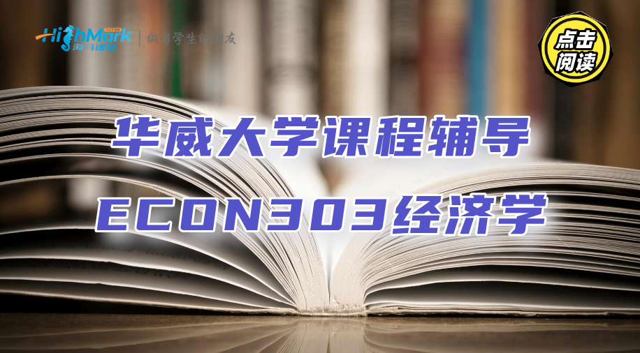 华威大学课程辅导|ECON303经济学课程哪些内容需要补习?