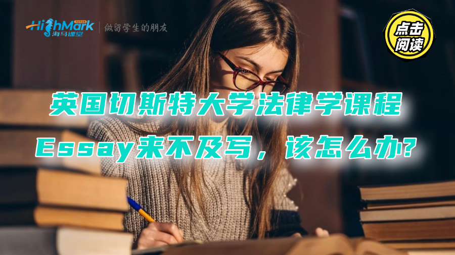 英国切斯特大学法律学课程Essay来不及写，该怎么办?