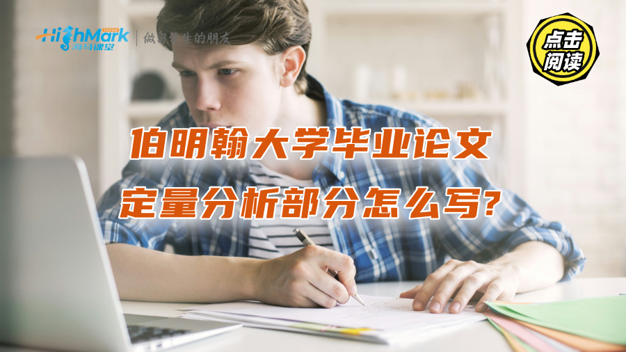 伯明翰大学毕业论文定量分析部分怎么写?