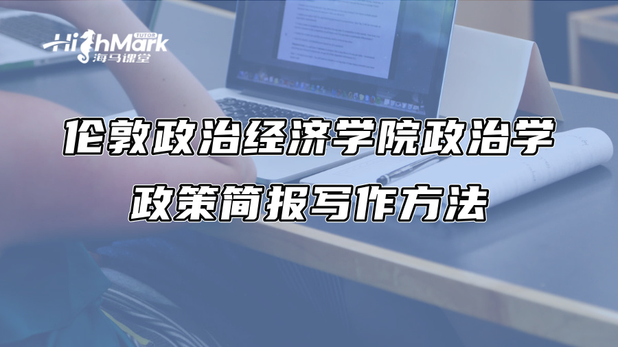 伦敦政治经济学院政治学政策简报写作方法