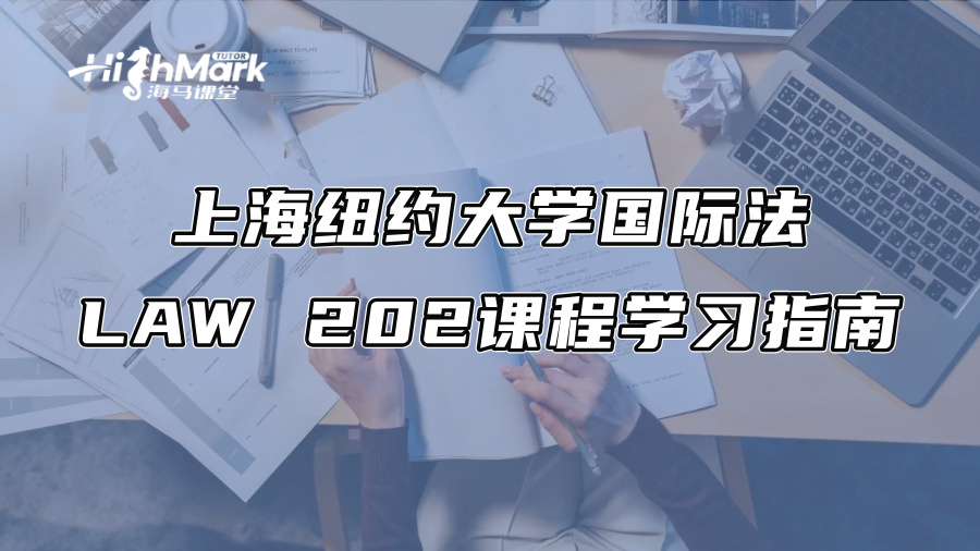 上海纽约大学国际法LAW 202课程学习指南
