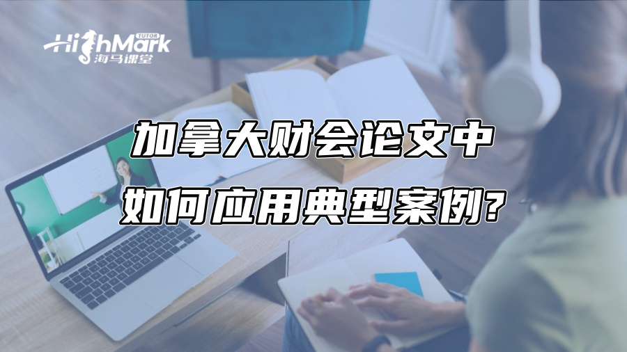 加拿大财会论文中如何应用典型案例?