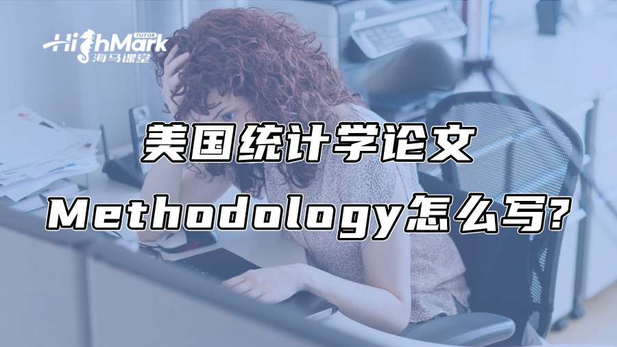 美国统计学论文Methodology怎么写?